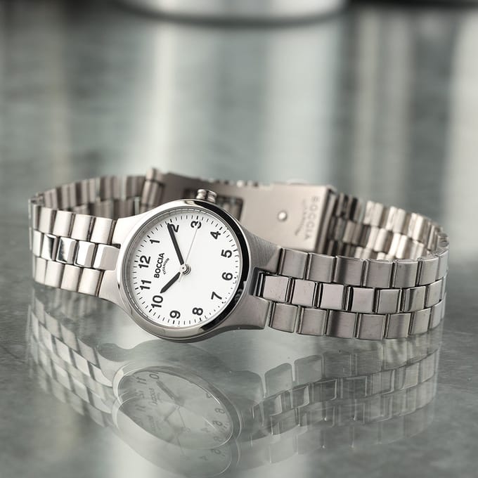 Boccia Titanium 3082.06 Dames Horloge 25 mm