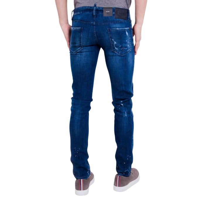 Dsquared2 Slim Jean Blauwe Denim Broek