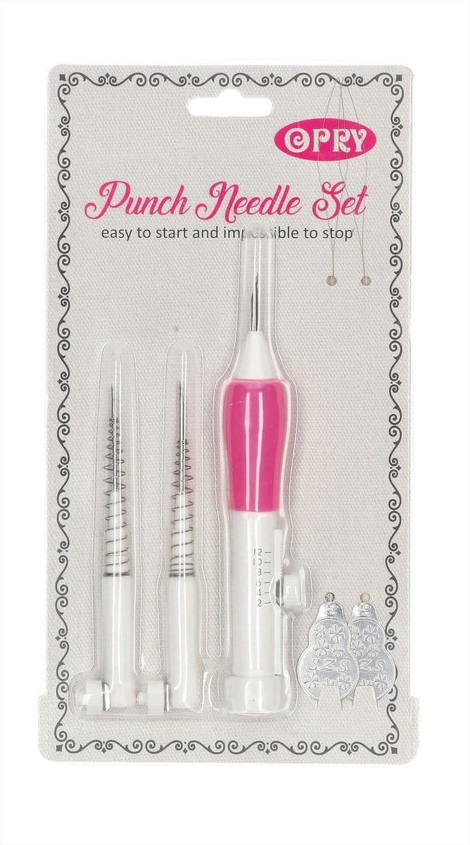 Punchnaaldenset Opry roze