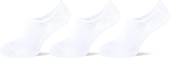 Teckel Sneakersokken Invisible Katoen Wit 36-42 3 paar