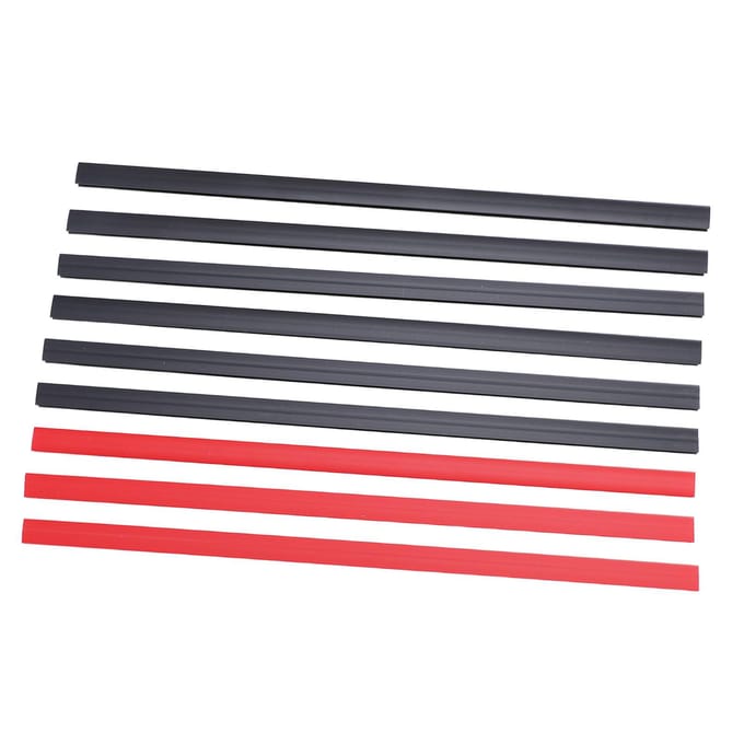 Zelfklevende Wandmontage Koffiecup Opberg Houder Kan Tot 49 Koffiecapsules Opbergen PVC Koffie 6 Black + 3 White white