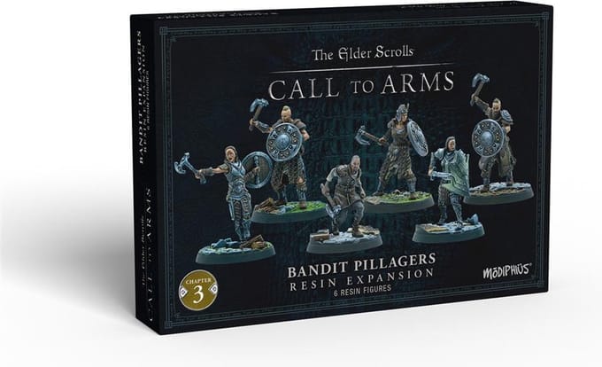 The Elder Scrolls: Call To Arms - Bandit Pillagers - Miniature Game - Ongeschilderd