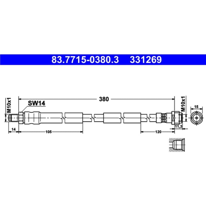 Remleiding ATE 83.7715-0380.3