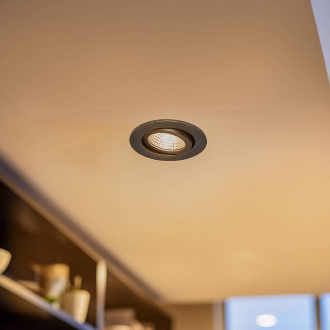 Brumberg 38361083 38361083 LED-inbouwlamp LED Zonder 7 W Zwart