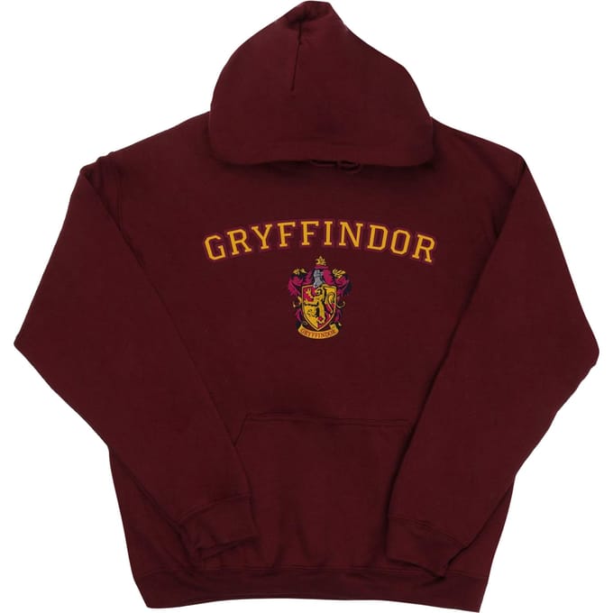 Harry Potter Jongens Gryffindor Crest Hoodie (Bourgondië)
