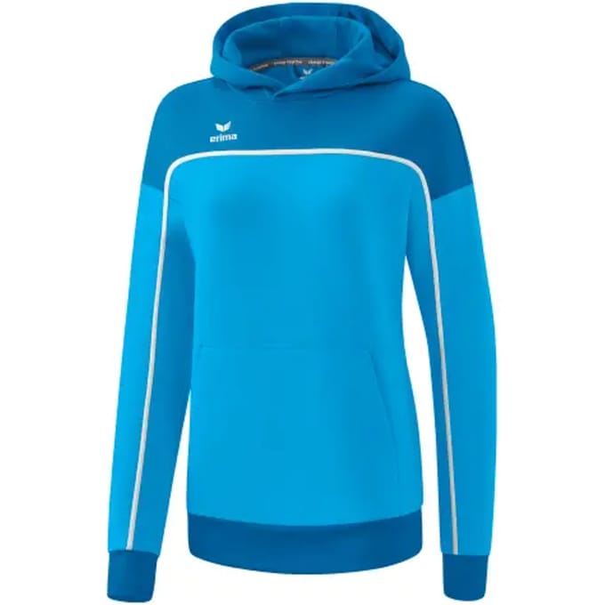 Erima Change Sweatshirt Met Capuchon Dames - Wit / Curaçao | Maat: 38