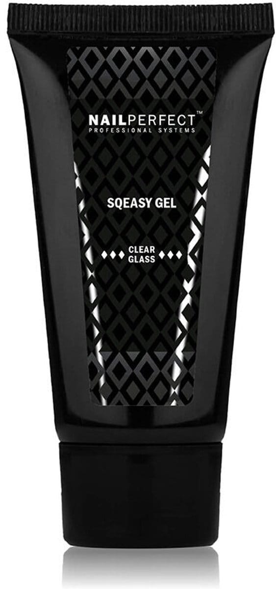 NailPerfect Sqeasy Gel Clear Glass - 60gr