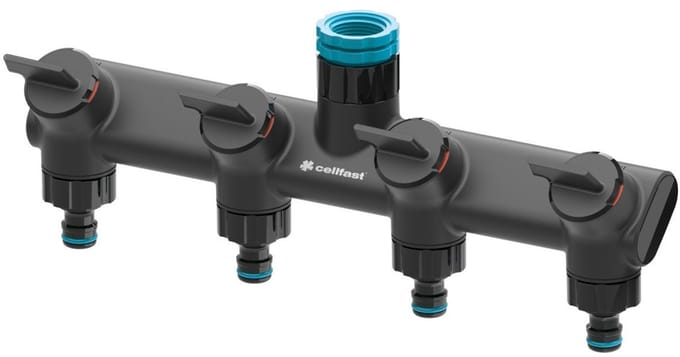 Cellfast - Cellfast - 4-Weg Waterverdeler - Ergo (CF53-240)