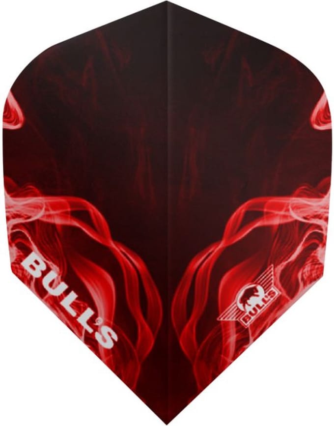 Bulls Powerflite Smoke Dartflights – Rood
