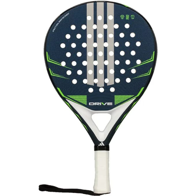 Adidas Drive Blue 2026 Padelracket Heren - Marine / Lime | Maat: UNI