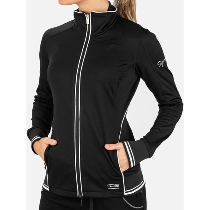 Sjeng Sports SURI - Maat: S Zwart - Padel Vest Vrouwen - Sportvest - Polyester/Elastaan