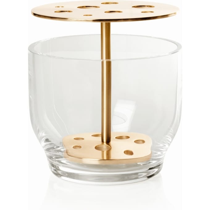 Fritz Hansen Ikebana Vaas klein - Messing