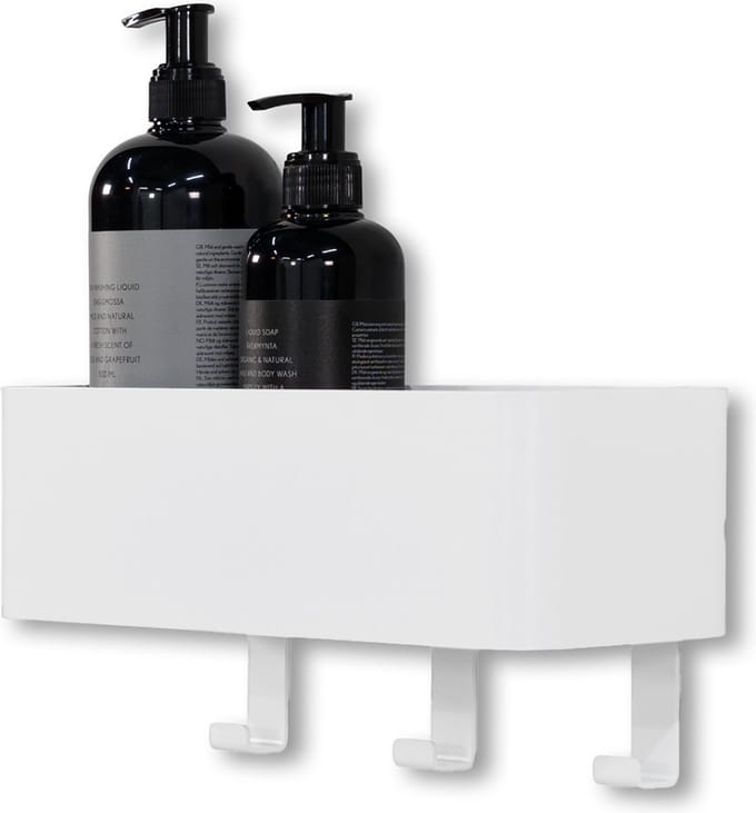 Spinder Design Wandkapstok Multi 3 - Wit - Staal