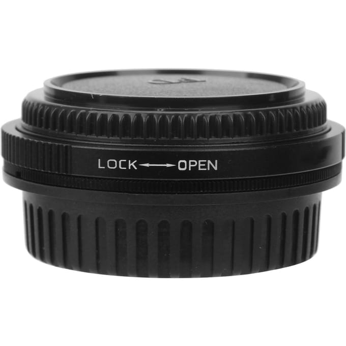 FDEOS Lens Mount Adapter voor Canon FD Mount Lens naar voor Canon EOS EF EFS Camera Body black
