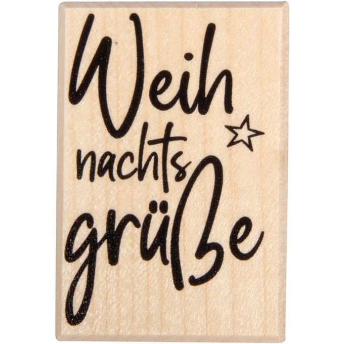 BUTTERER Stempel "Weihnachtsgrüße"