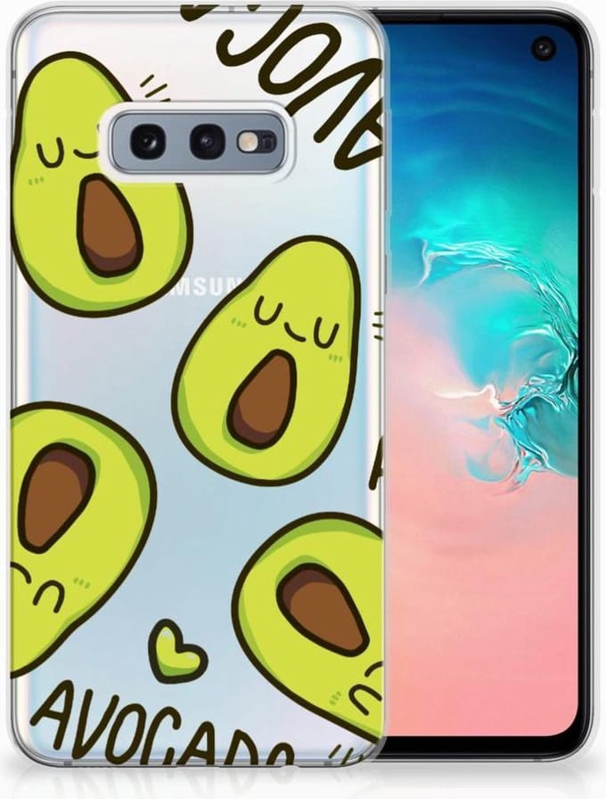 Samsung Galaxy S10e Telefoonhoesje met Naam Avocado Singing