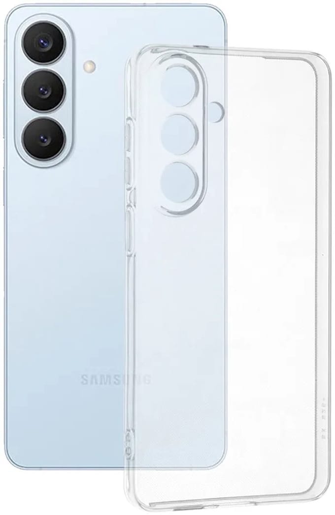 Hoesje geschikt voor Samsung Galaxy S26 Plus - Techsuit Clear Silicone Back Cover - Transparant