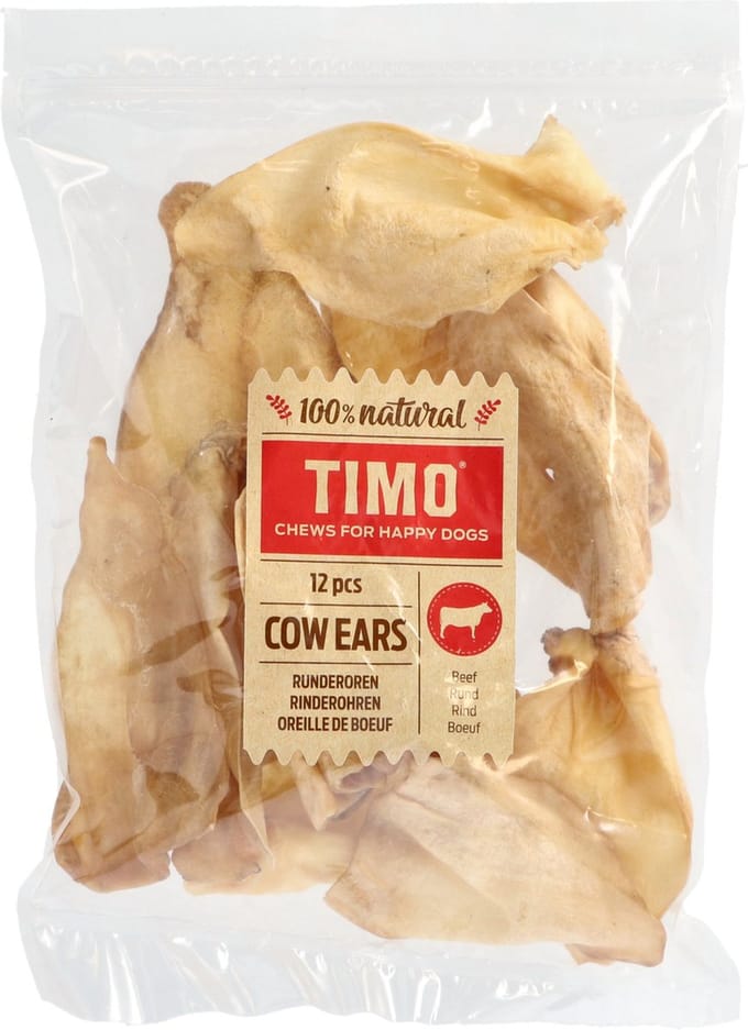 Timo Runderoor - Hondensnacks - 275 g 12 oren