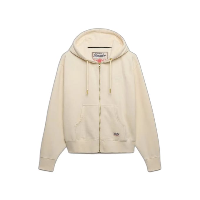 Capuchon met rits voor dames Superdry Luxe Casual
