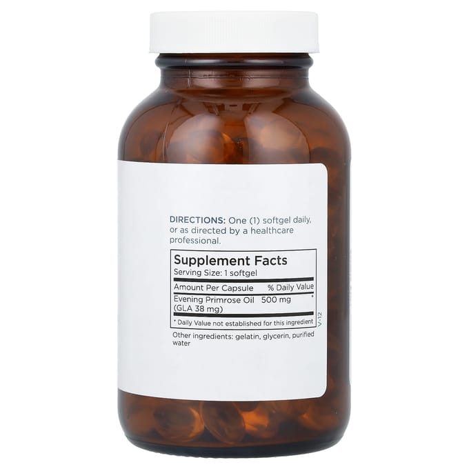 Metabolic Maintenance, huile d'onagre, 500mg, 180 capsules molles
