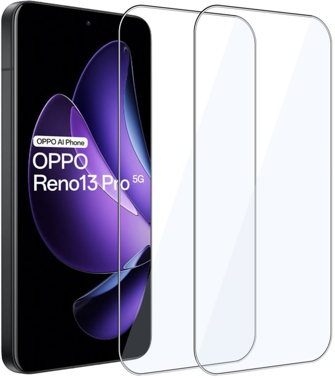 ChiGuard Screenprotector 2x geschikt voor OPPO Reno 13 Pro - Beschermglas - GuardCover