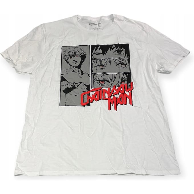 Koszulka t-shirt męski Spencer's Chainsaw Man M gray