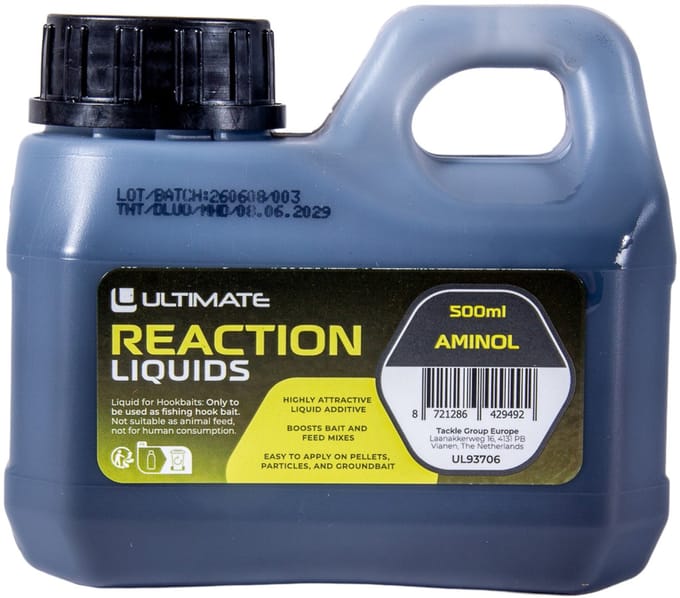 Ultimate Reaction Liquid Aminol (500ml) - Boilie Liquid