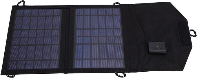 Zonnepaneel Oplader - Draagbare Energie - Buiten Opladen - Opvouwbaar Ontwerp - 5V 2A USB - Zwart