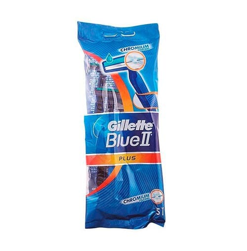 Gillette Blue II Plus - 5 stuks