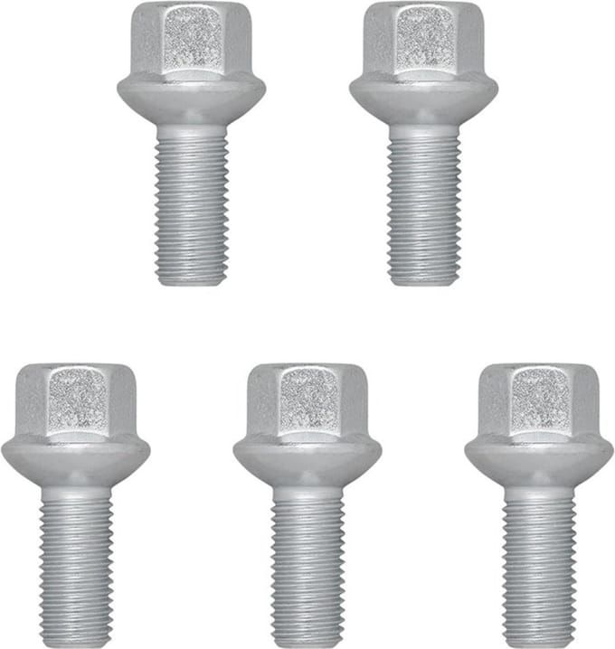 ProPlus Wielbouten - M12 x 1.5 mm - Bolconisch - 44 mm - Set van 5 stuks
