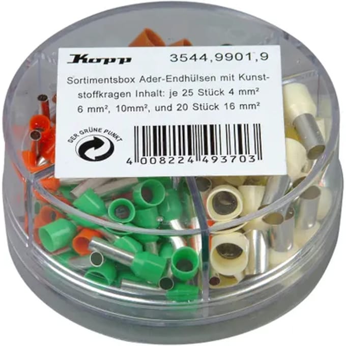Kopp Bijpassende Stekkers 4-16mm² 95st