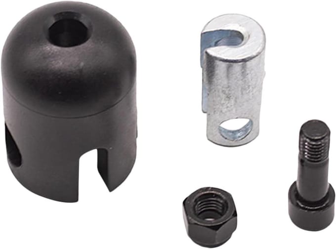 Katrol Machine Stopper - Kabel Bal - Fitness Onderhoud - Robuuste Constructie - 58 x 4 cm - Combinatie