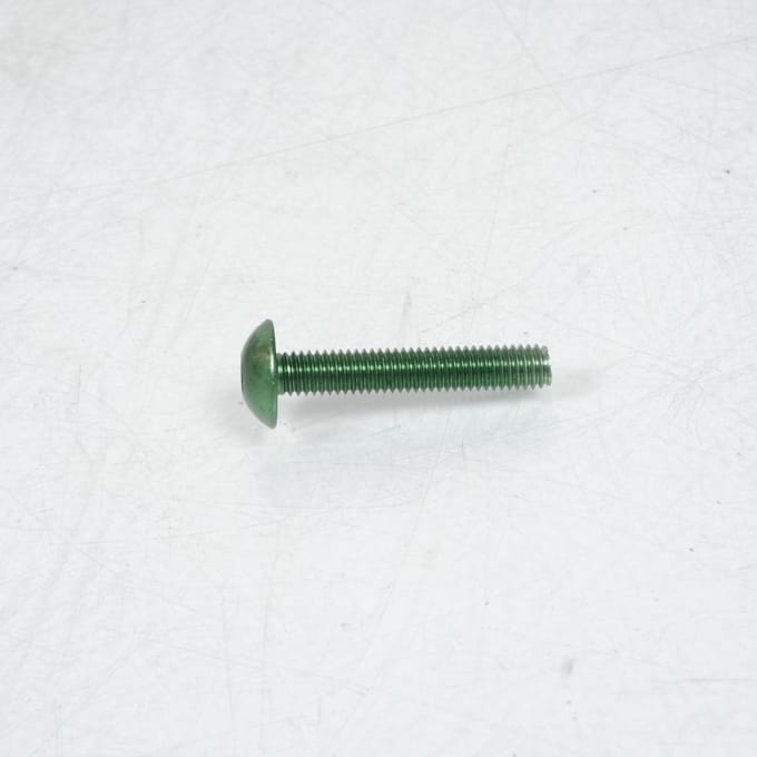 Vis Dôme large Vert M6 35mm 3AS Racing pour moto Dôme large Vert M6 35mm Neuf