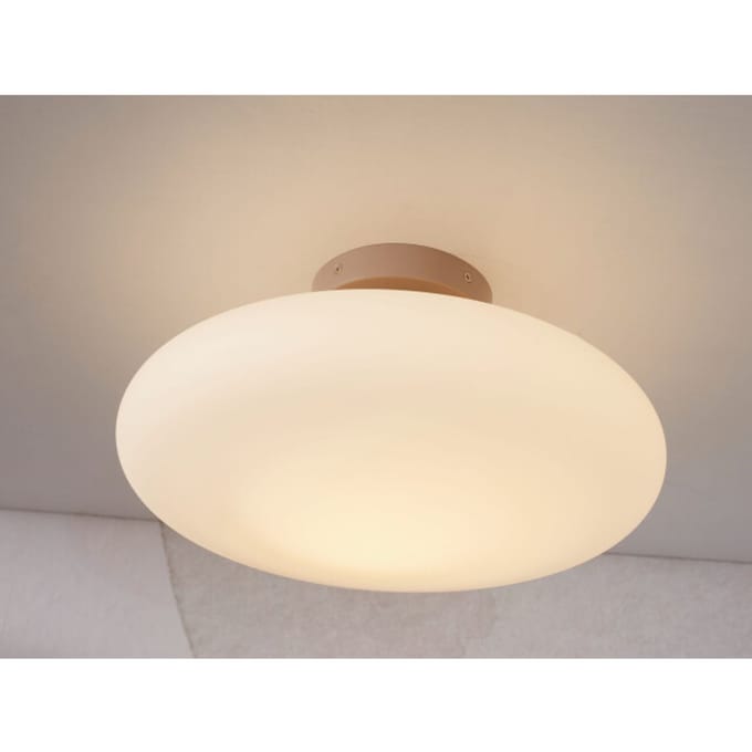 it's about RoMi Plafonniere Sapporo - Wit - 28.5x18.5x28.5cm - Modern