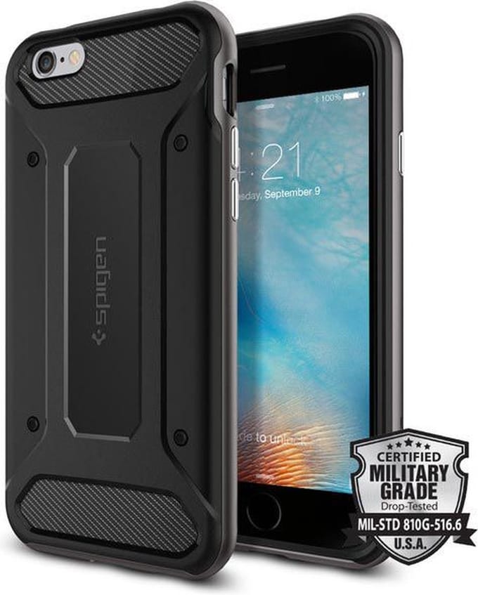 Spigen Neo Hybrid Carbon iPhone 6s Gun Metal