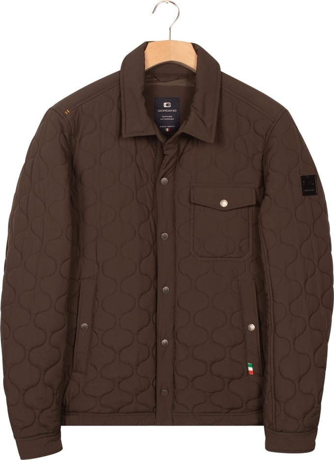 Giordano – Alfio – Heren – Korte Tussenjas – Licht gewatteerd jack – Bruin – 522654-80