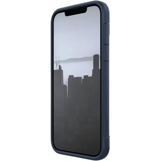 Raptic Terrain Hoesje Back Cover Transparant/Blauw Geschikt voor Apple iPhone 13 Pro Max