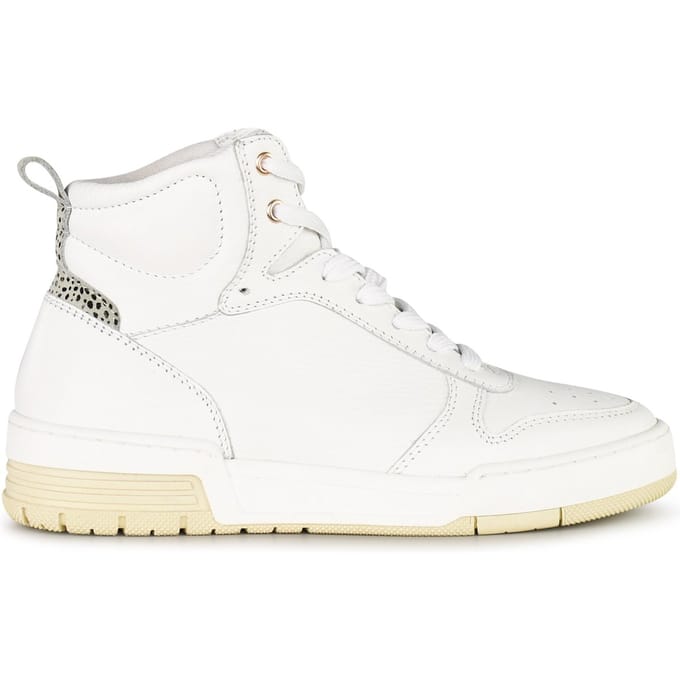 PS Poelman - Maat 38 - TEAK Dames Sneakers - Wit