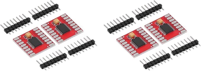 Dubbele H-brug Motor Driver Module voor DC en Stapmotoren - 4 Stuks