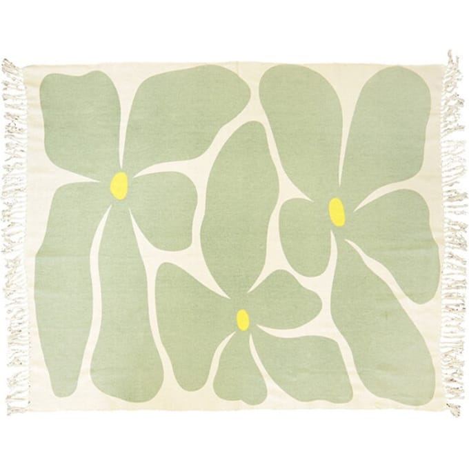 Unique Living - Plaid Melia Tea Green -125x150cm