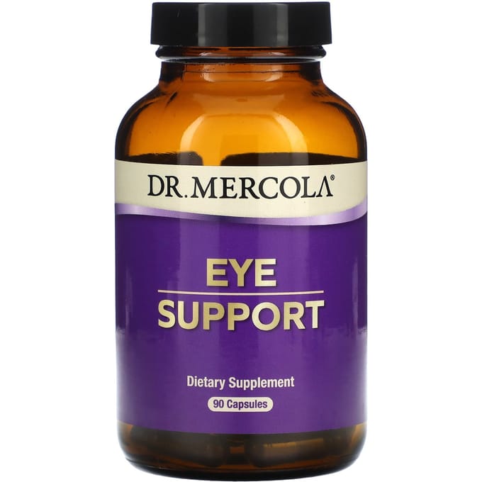 Dr. Mercola, Oogondersteuning, 90 capsules