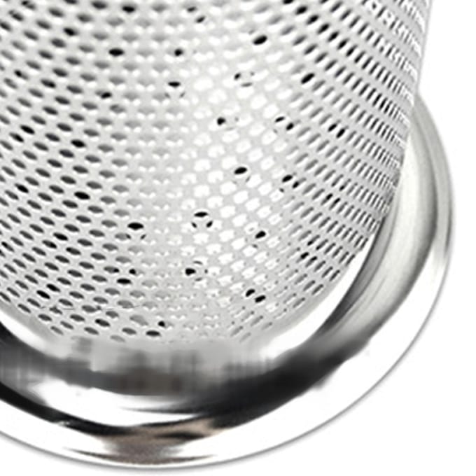Porte-baguettes en acier inoxydable, support d'ustensiles de cuisine polyvalent pour couteaux, fourchettes, cuillères white