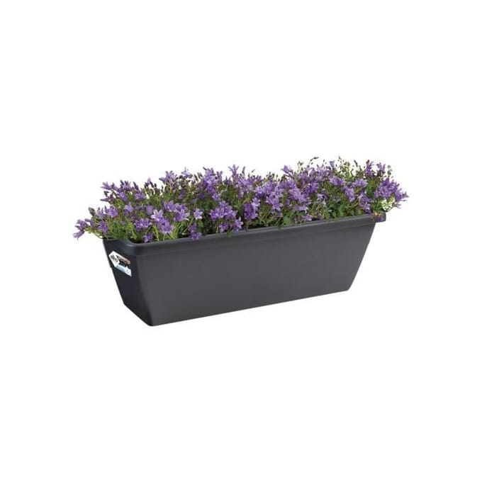ELHO Balconniere BARCELONA - 39,5 x 19,5 x 15,6 cm - Anthracite