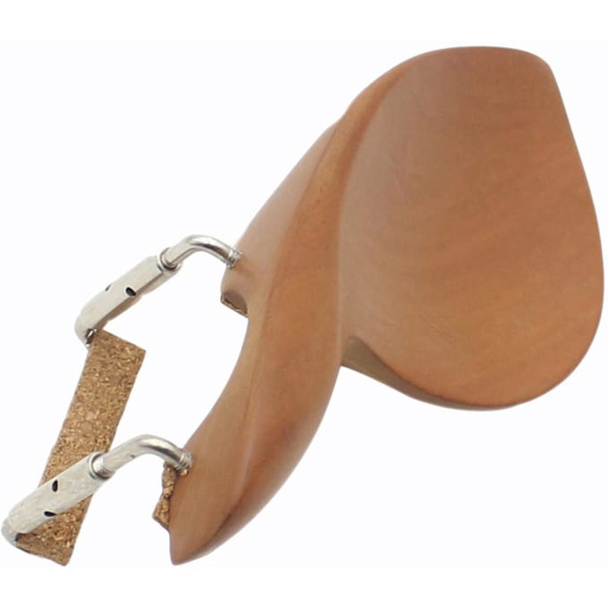 Support de Mentonnière en Bois en Forme d'Oreille avec Vis Accessoires pour Violons 3/4 4/4