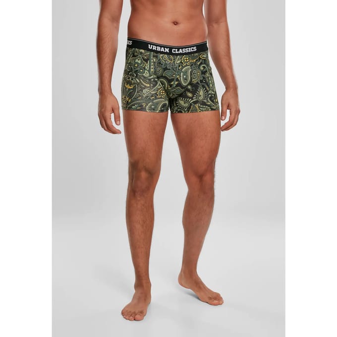 Urban Classics - 3-Pack Boxershorts set - S - Multicolours