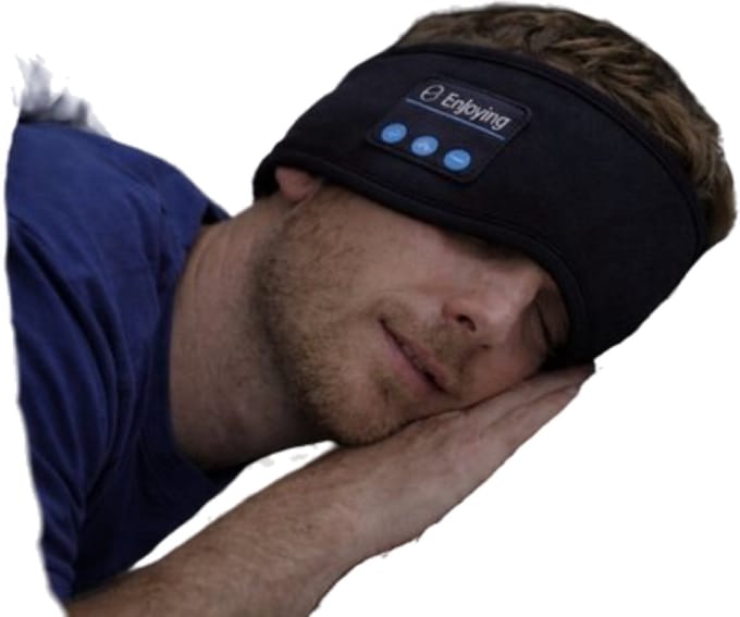Slaapmasker met Muziek - Bluetooth - incl Oplader