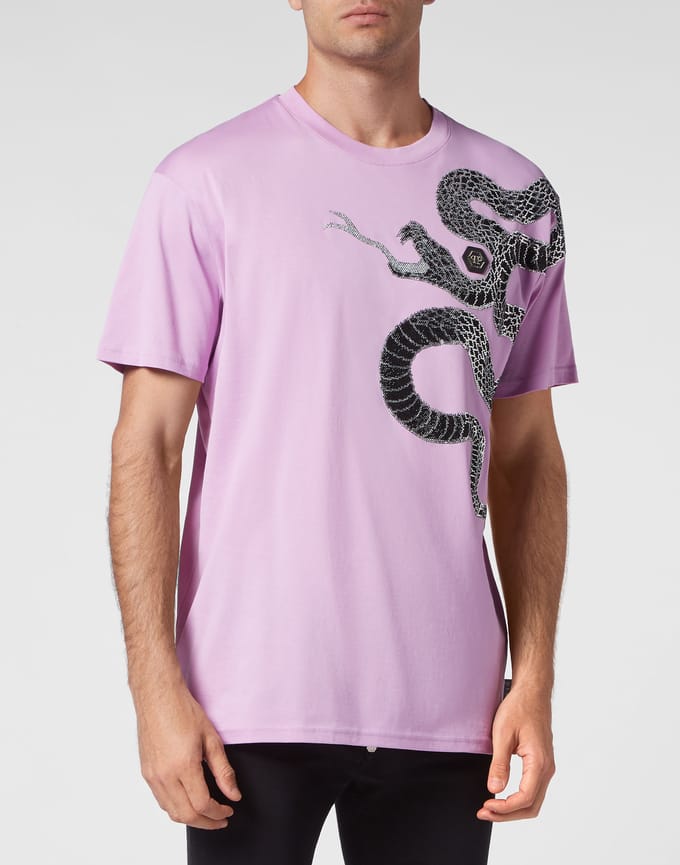 T-Shirt Ronde Hals Snake