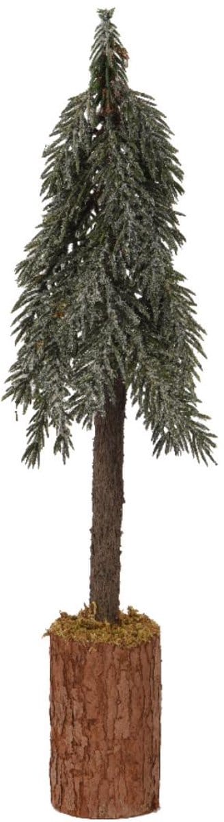 Kunstkerstboom mini op stam Ø13xH45cm