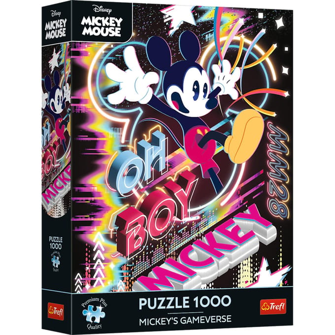 Puzzle Disney Trefl Mickey's Gameverse 1000 stuckjes