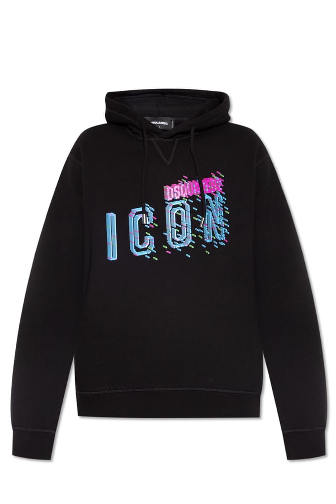 Icon Hoody Pixelated Logo